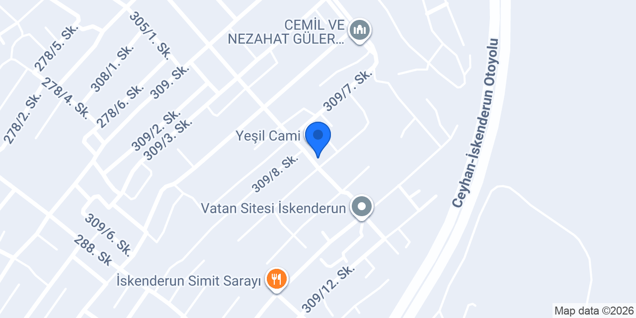 Baştuğ Elektrik konumu