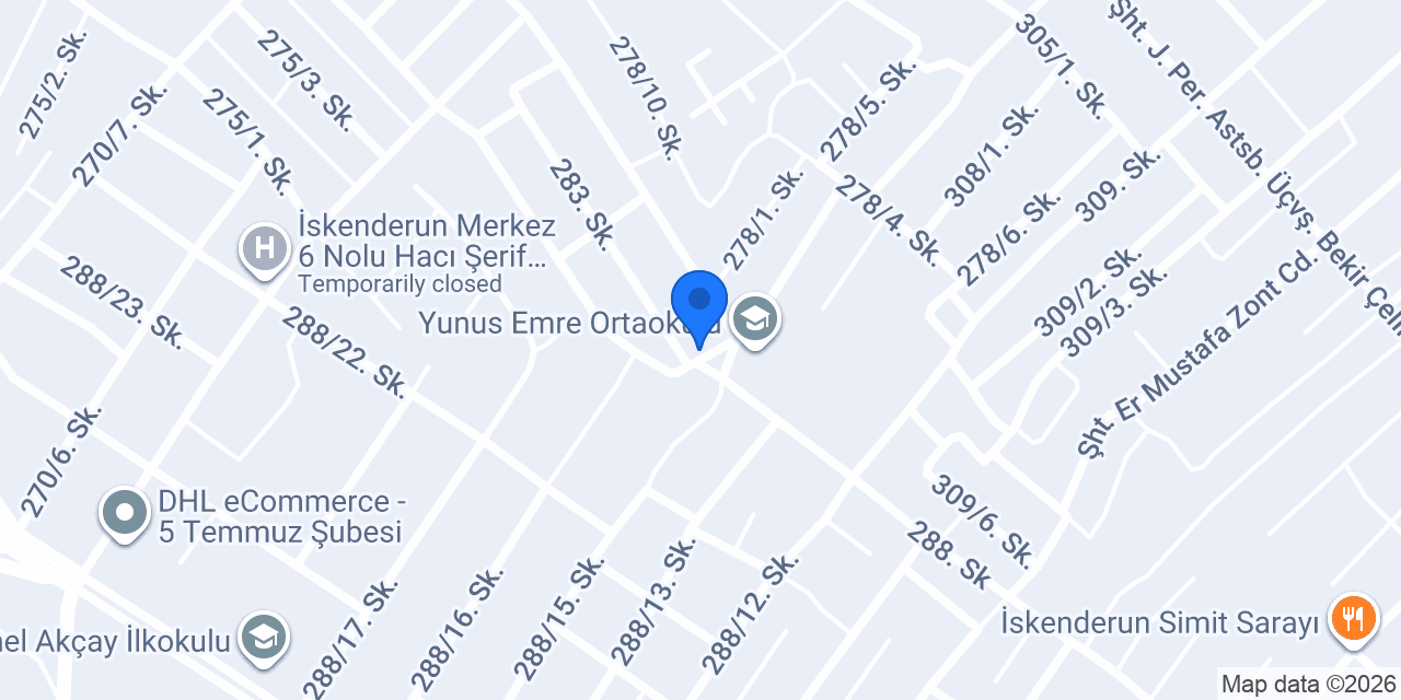 Beyza Piliç Akbağlar Şubesi konumu