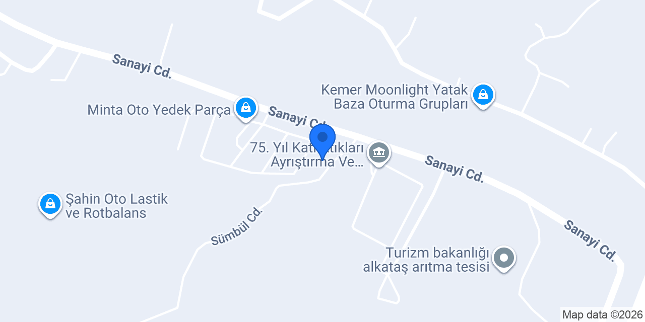 Kuşoğulları Mobilya konumu