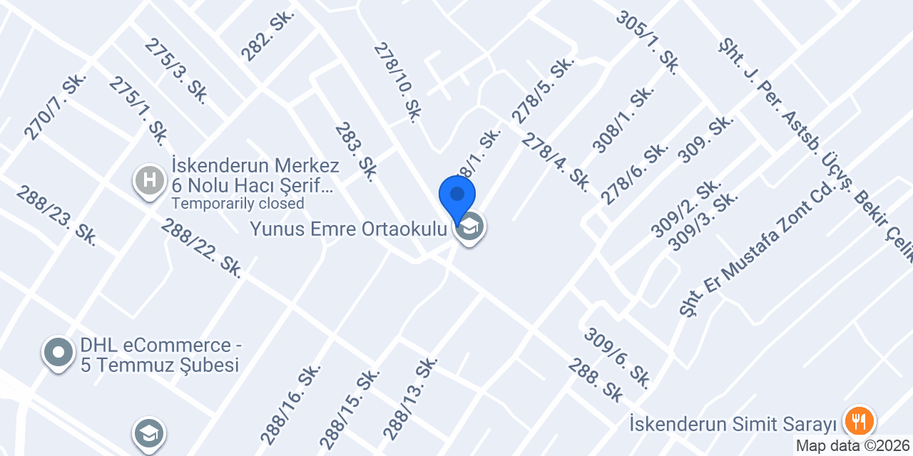MAVİKÖŞE Pastanesi konumu