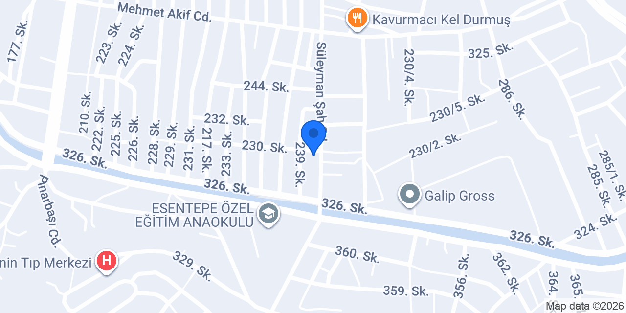 Sökmen Gıda konumu
