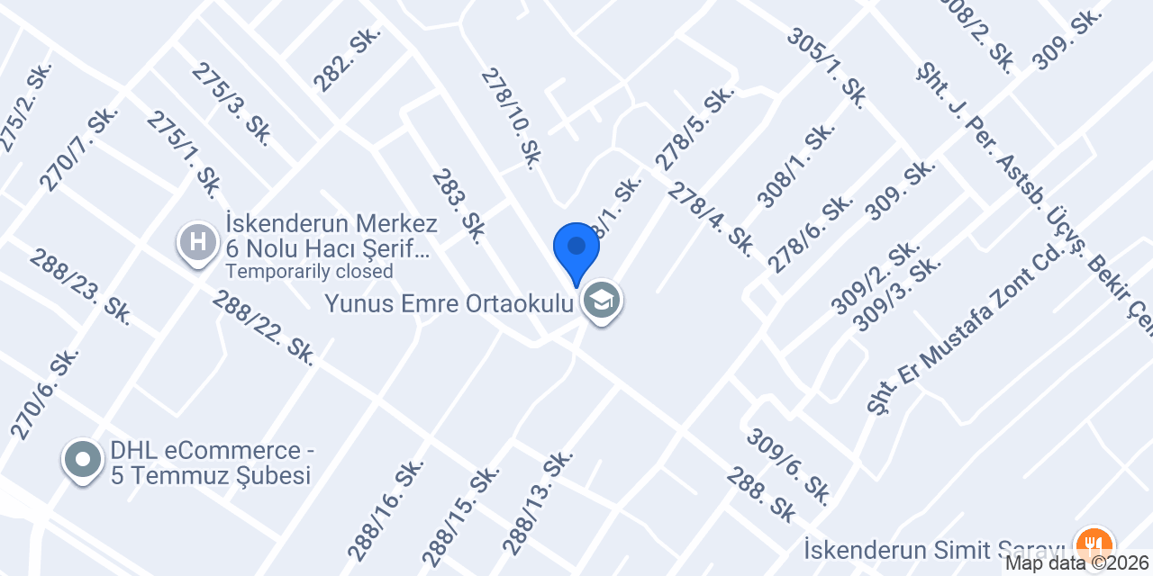 Gül Erkek Kuaförü konumu