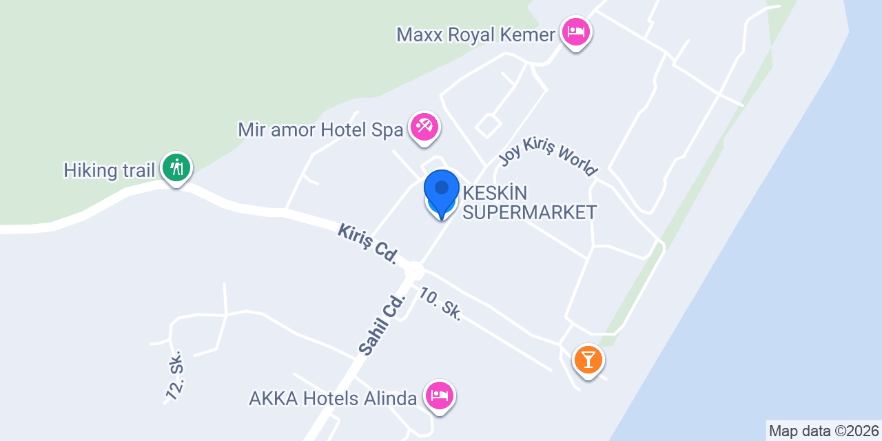 KESKİN SUPERMARKET konumu