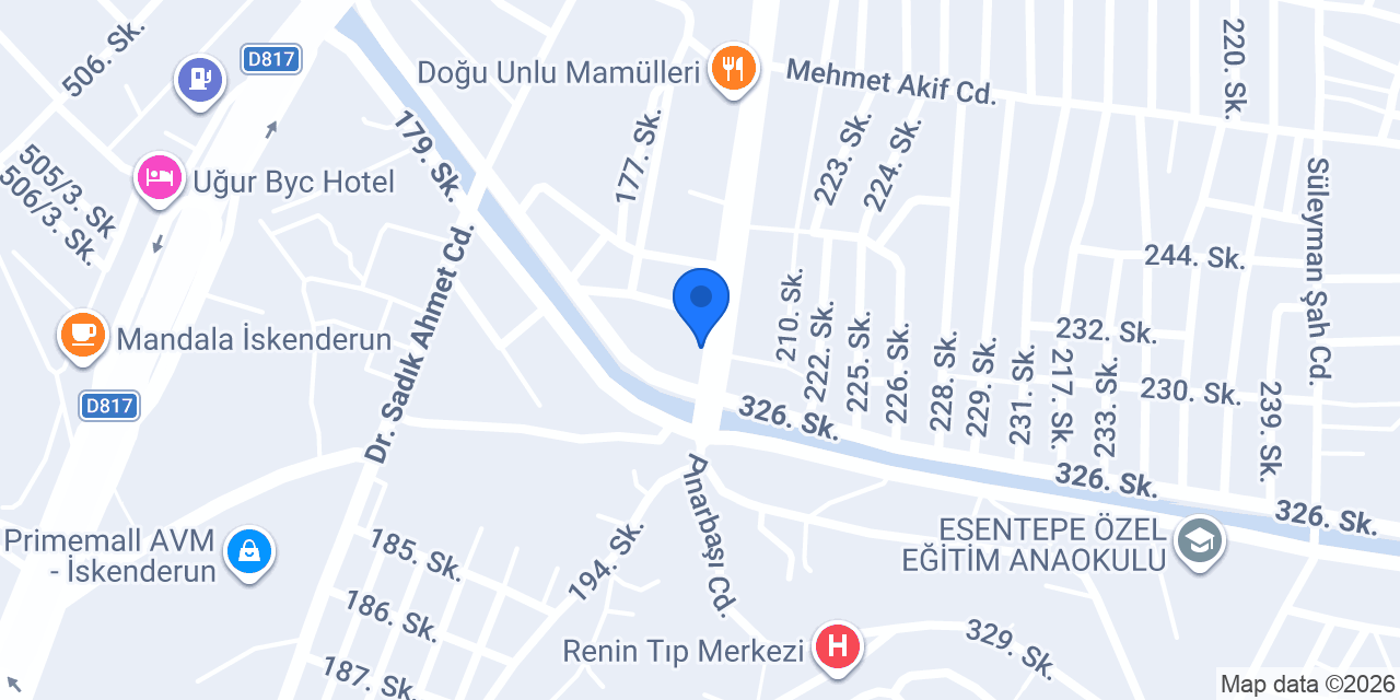 Konfor İskenderun Masaj Salonu Hamam, Spa & Sauna konumu
