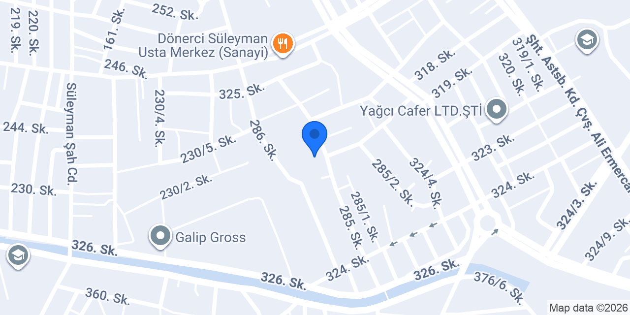 İSKENDERUN YEŞİM DÖNER konumu