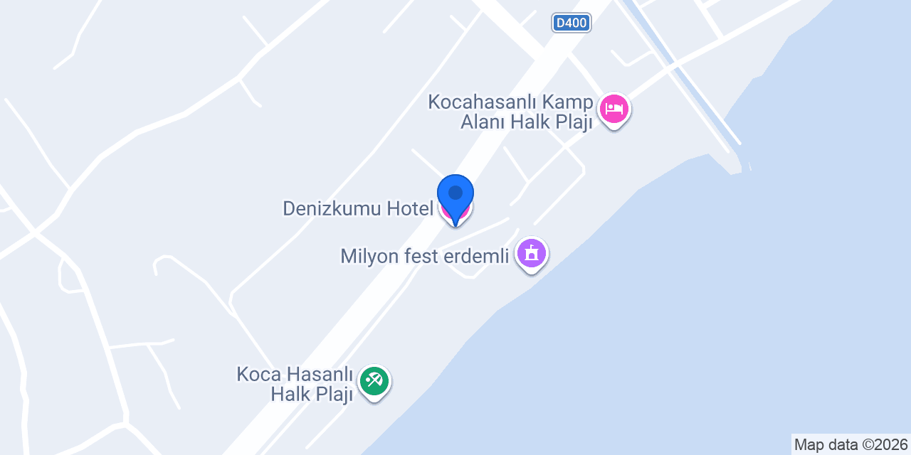 Denizkumu Hotel konumu