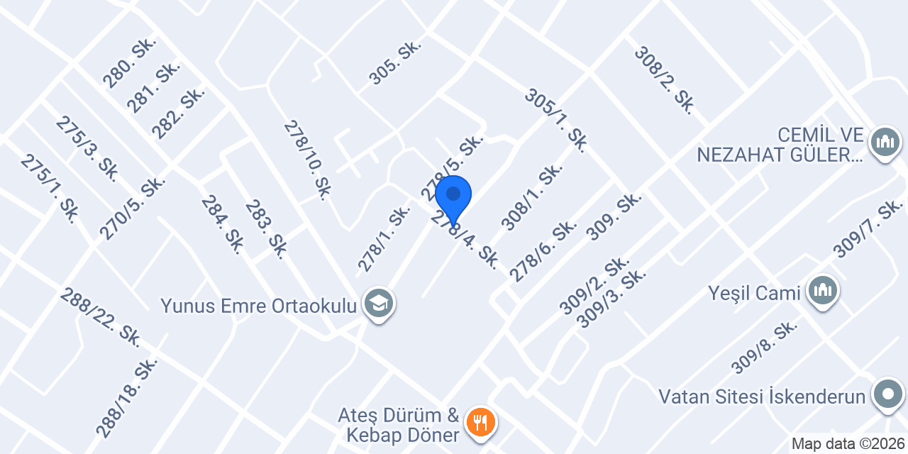 As Kebap ve Kavurma Evi konumu