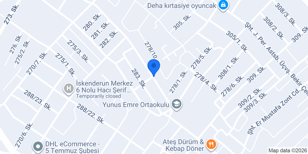 HATAY GOLDORGANİC GIDA konumu