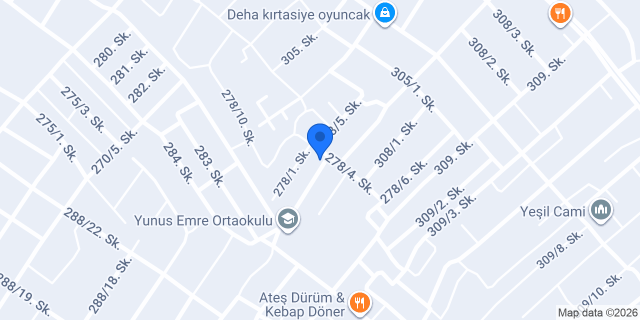 LaiLa Döner konumu