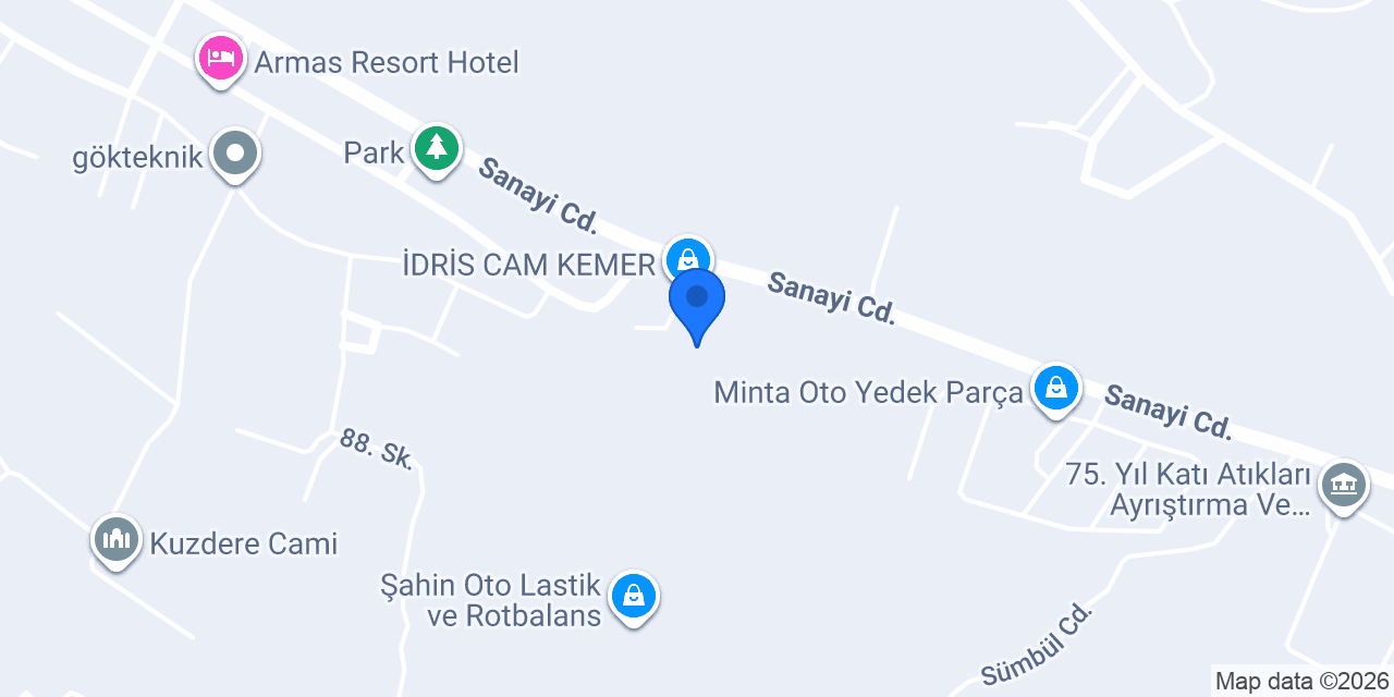 Kemer CNC konumu
