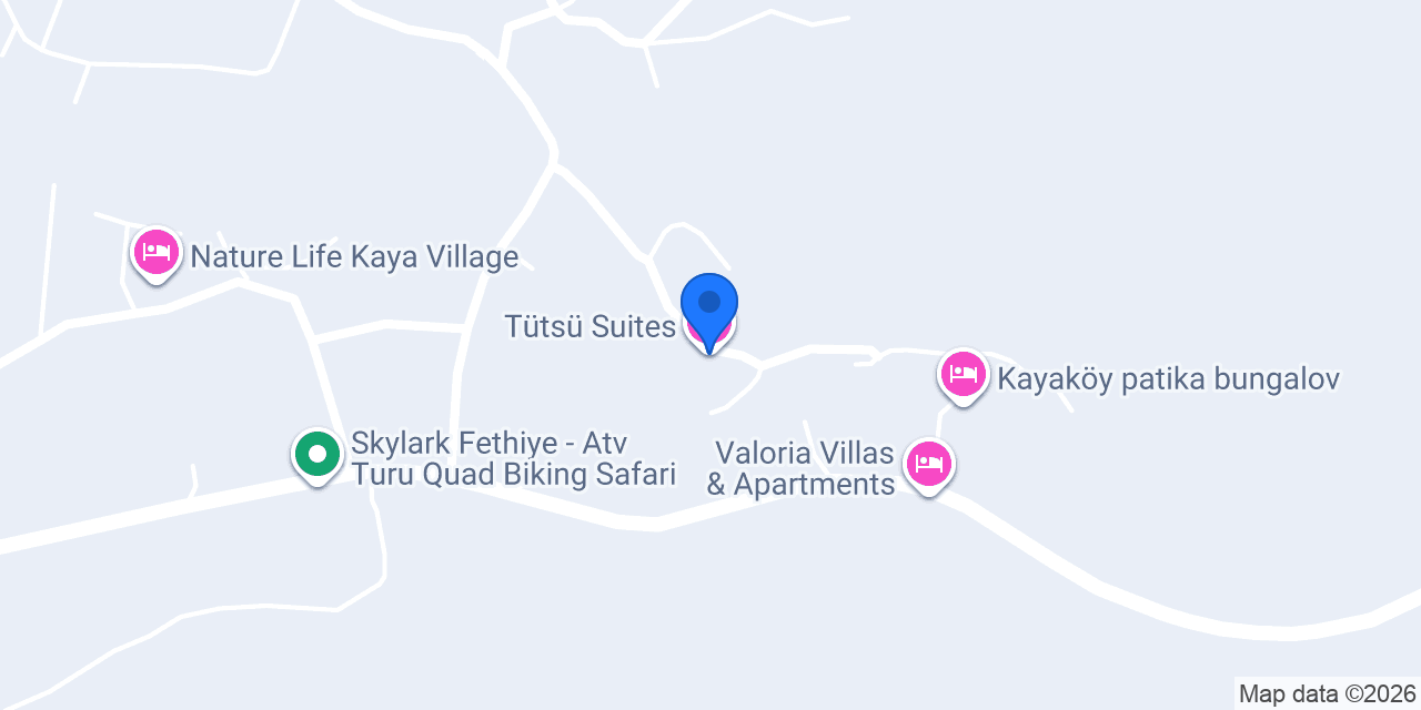 Tütsü Suites konumu