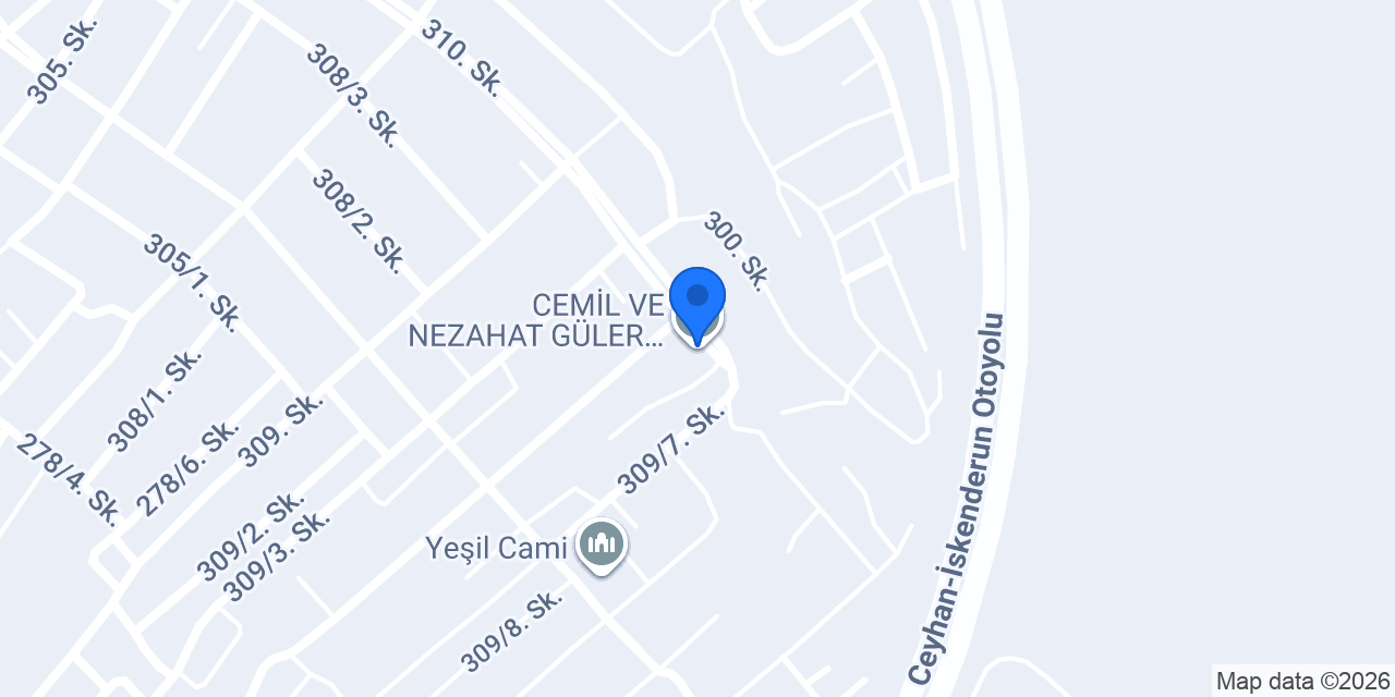 CEMİL VE NEZAHAT GÜLER KUR'AN KURSU konumu