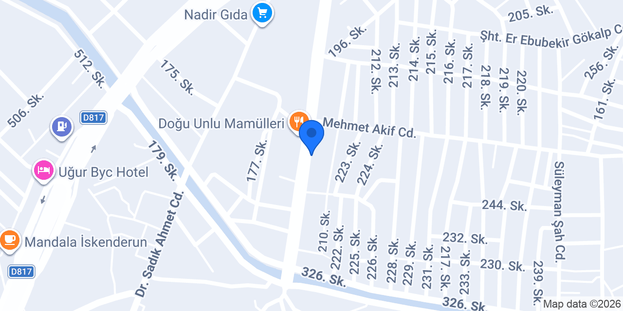 İskenderun can elektrik konumu