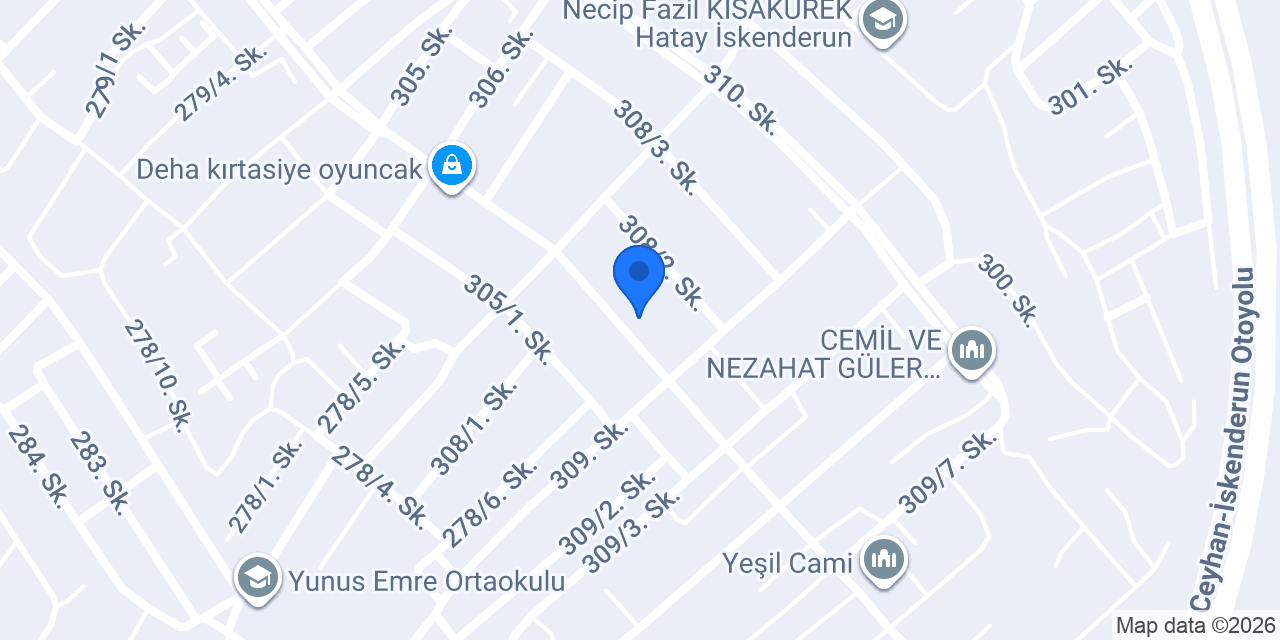 Teksu Tarım Turizm inşaat Tesisat konumu