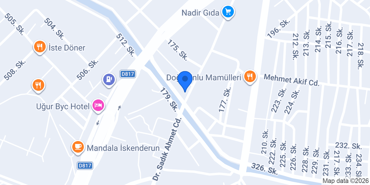 Mega Branda - MKA İç ve Dış Ticaret Ltd. Şti. konumu
