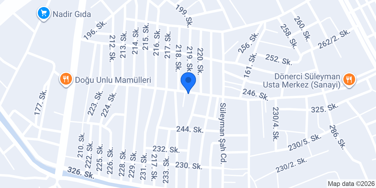 Tosyalı Pet Shop konumu