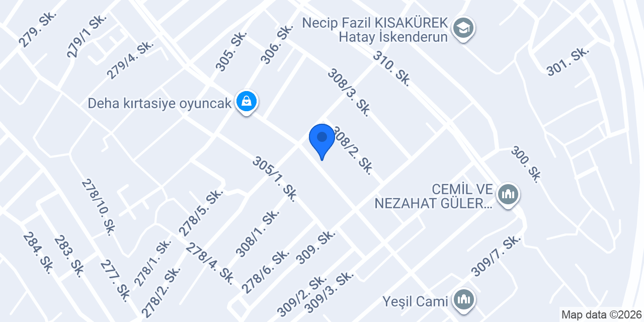 Kartallar Servisçilik konumu