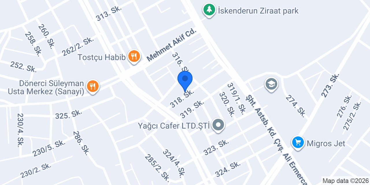 SERCAN OTO SERVİS konumu