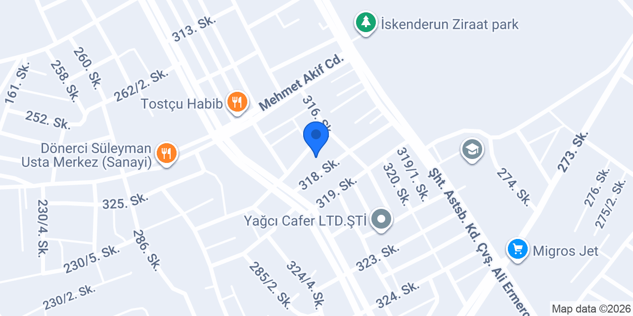 Star Mobilya konumu