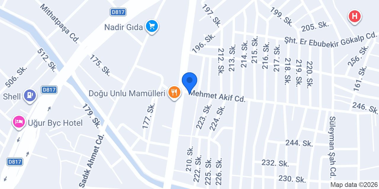 Güney Fırını konumu