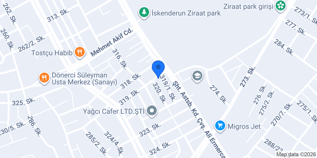 Oto Severoğlu konumu