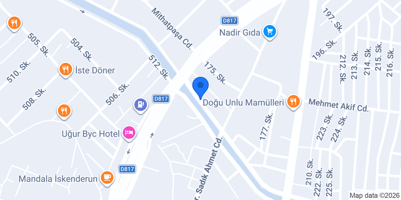 ÇERÇİOGLU TİCARET konumu