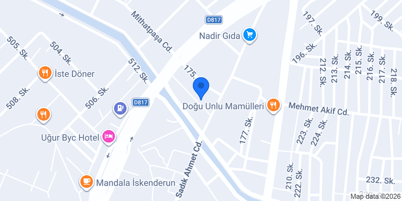Çağrı Kebap konumu