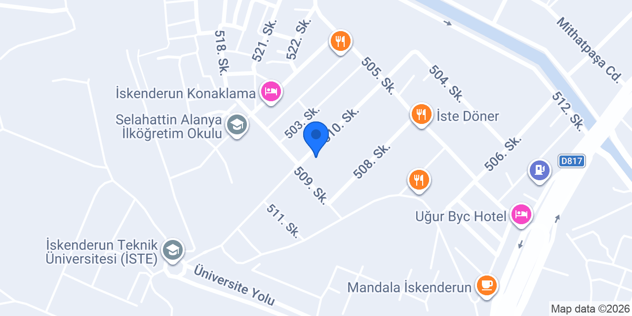 Lissa Beauty İskenderun konumu