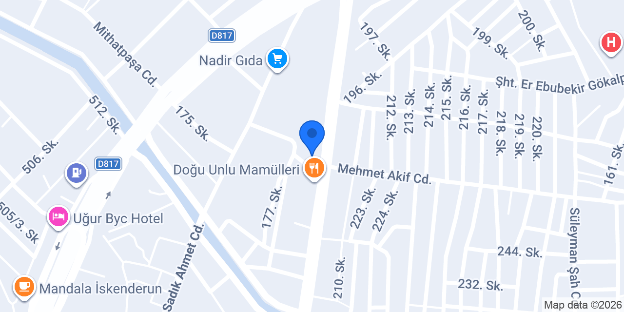 Engin Et Pazarı konumu