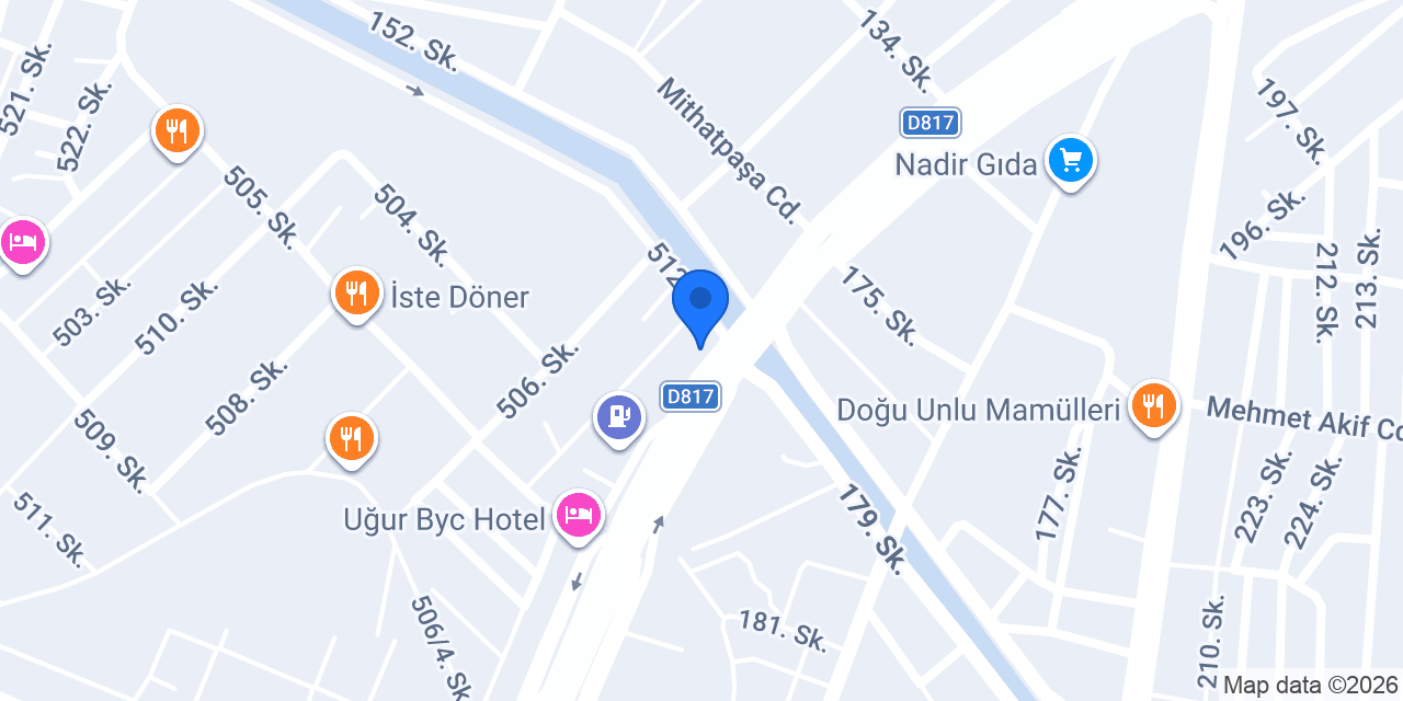 Merdo Döner konumu