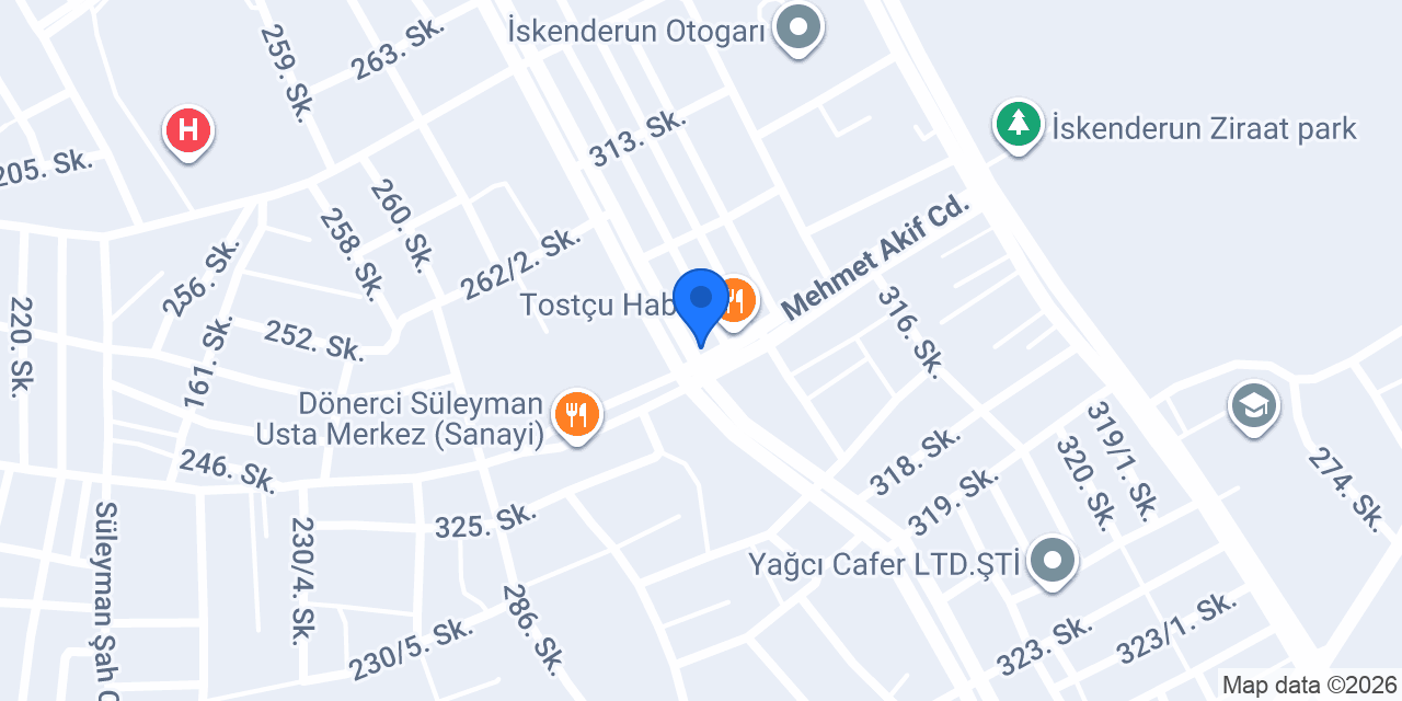 İpek Otomotiv konumu