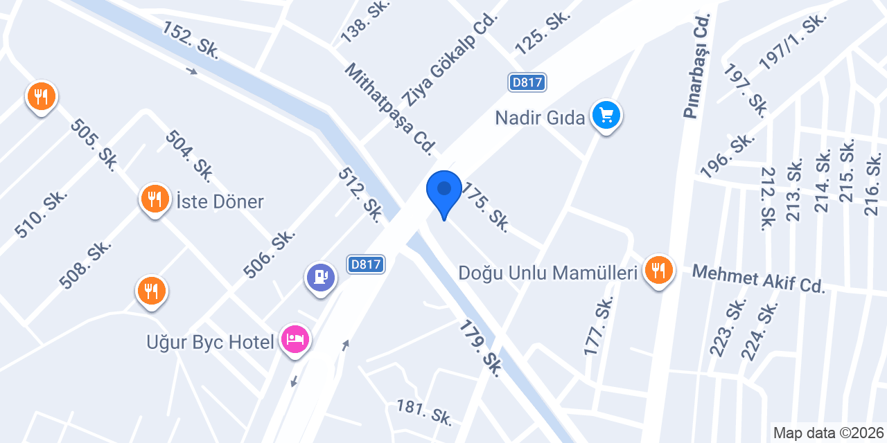 Aleynam Döner konumu