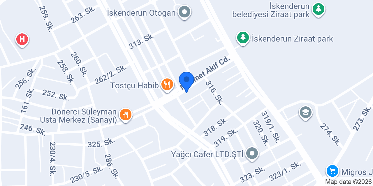 Kardeşler Mobilya konumu