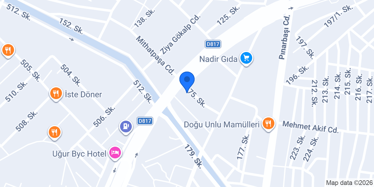 GÜLERCE LEZZETLER konumu