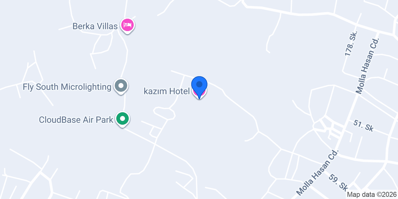 kazım Hotel konumu