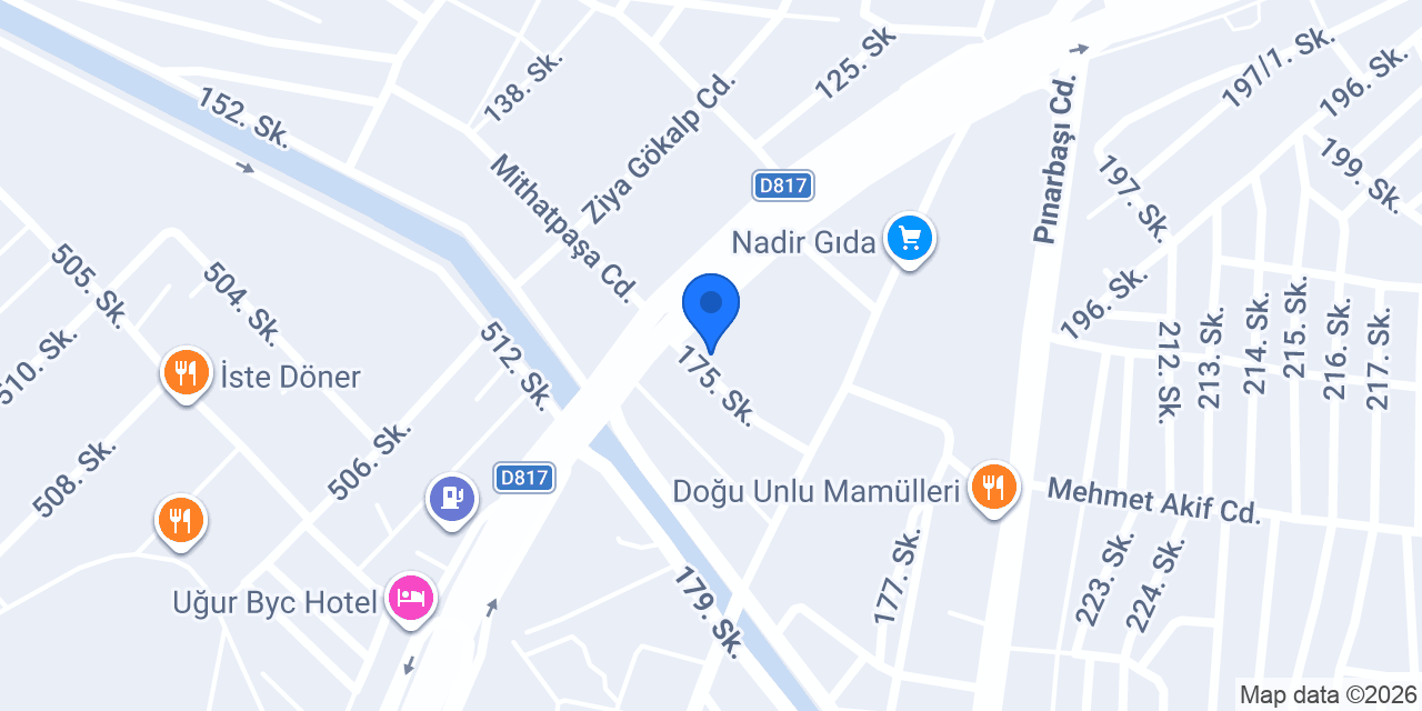 BEKTAŞ TİCARET konumu
