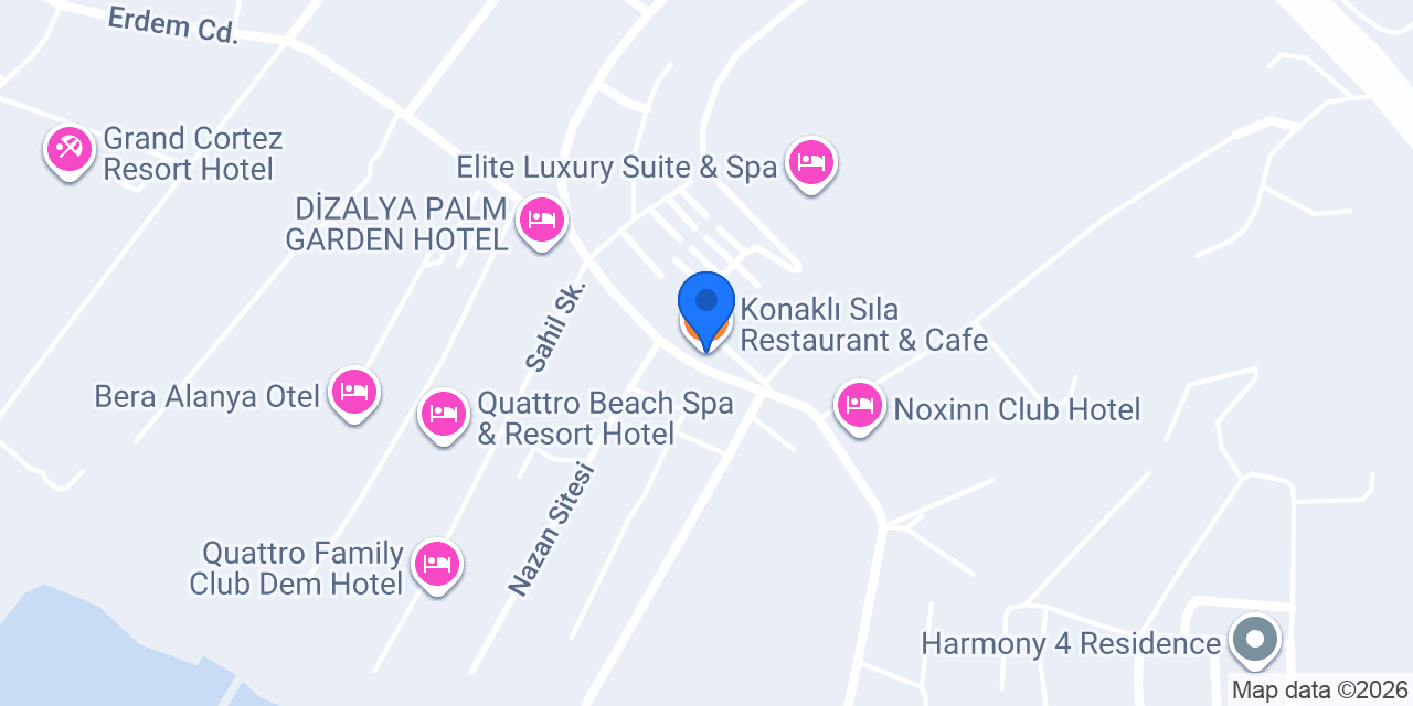 Konaklı Sıla Restaurant & Cafe konumu