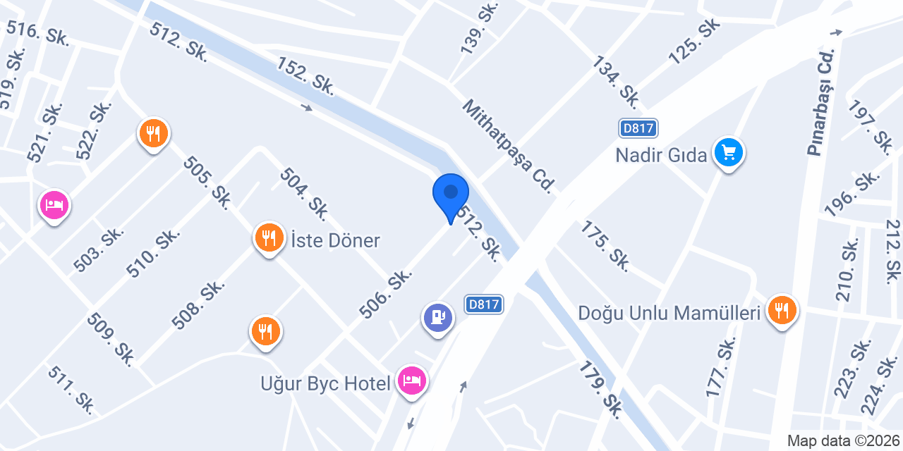 Nilka Alçı Yapı Market konumu
