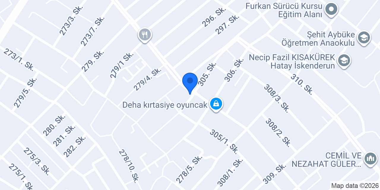 Köşem Döner konumu
