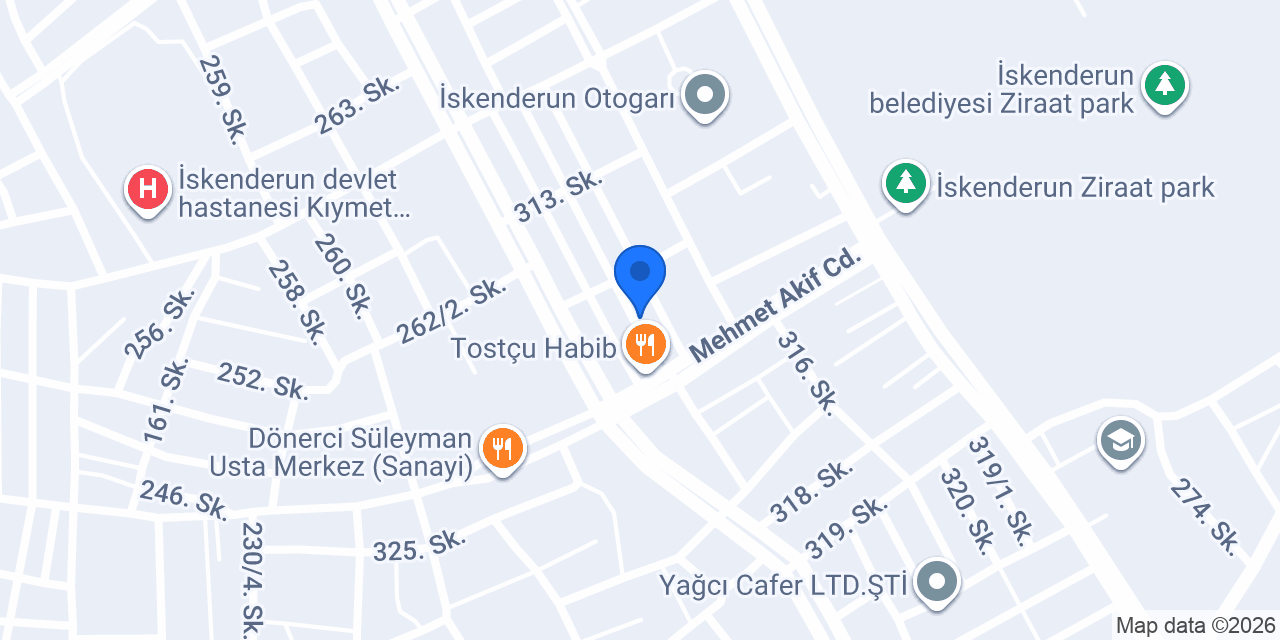 MeKardeşlerGarage konumu