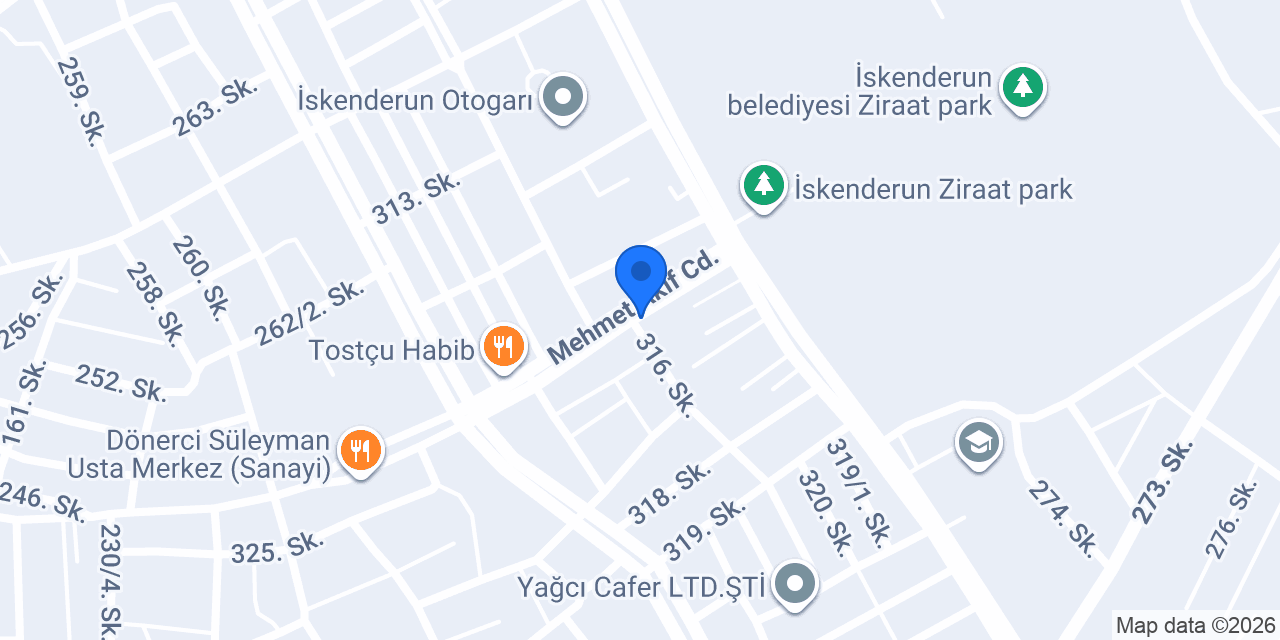 Vecih Oto Lastik konumu