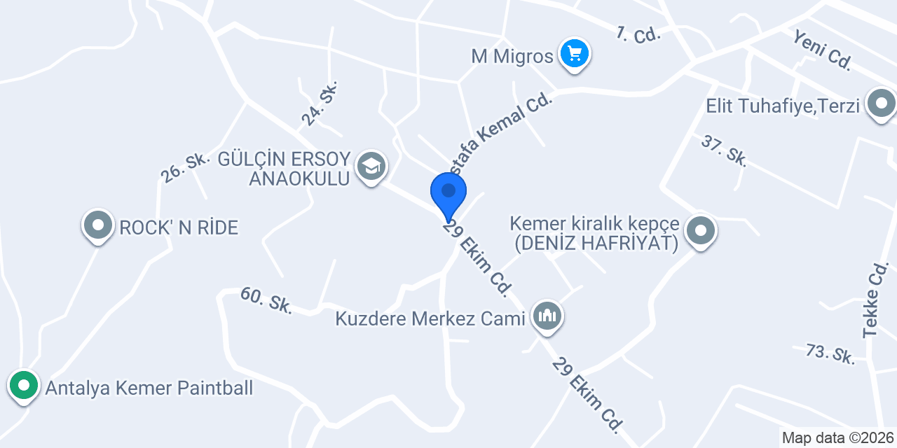 Kemer Yangın Sistemleri konumu