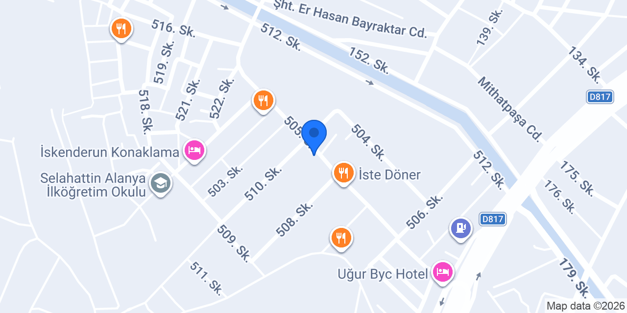 iskenderun masaj ve spa konumu