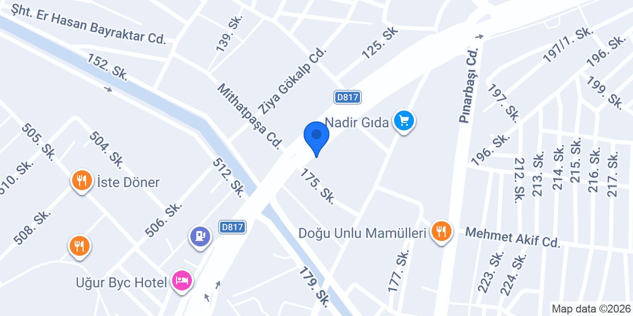 Karakurt Oto Galeri konumu