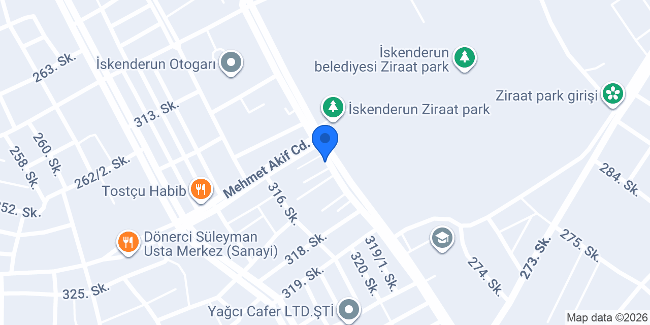Karahan Oto Yıkama konumu