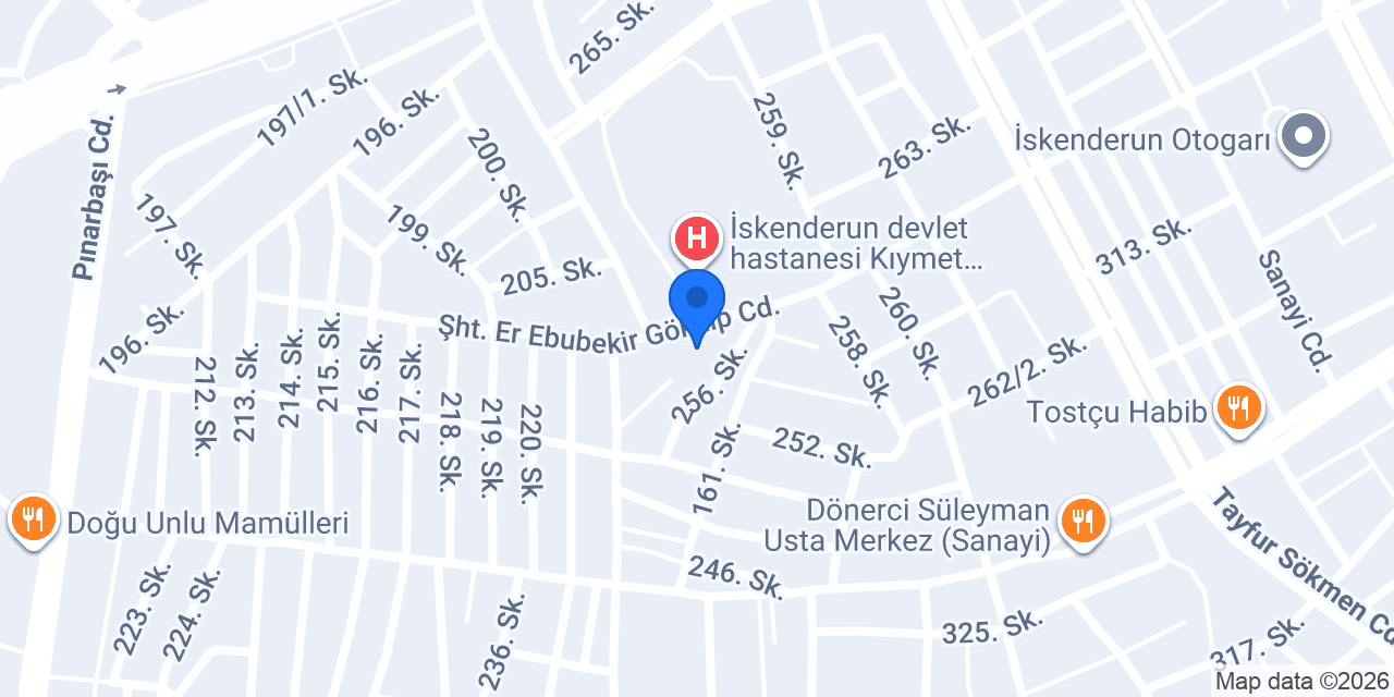 Tümkaya Eczanesi konumu