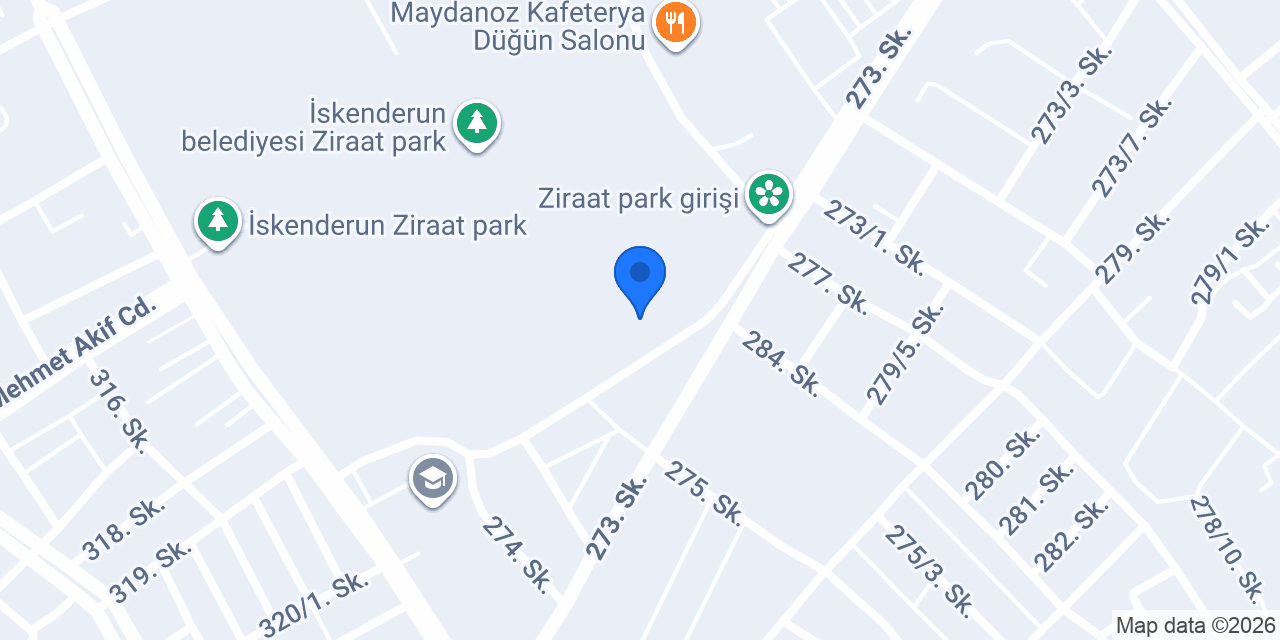 İSKOOP İskenderun İşletme Kooperatifi konumu