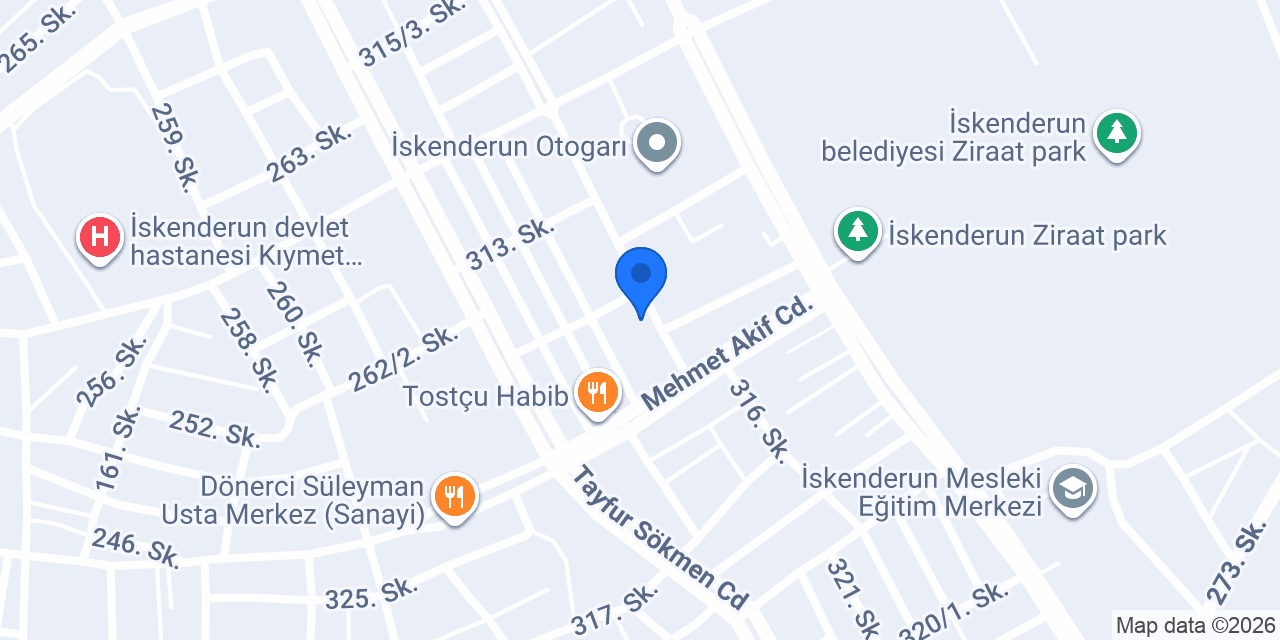 Mert Özel Servis konumu