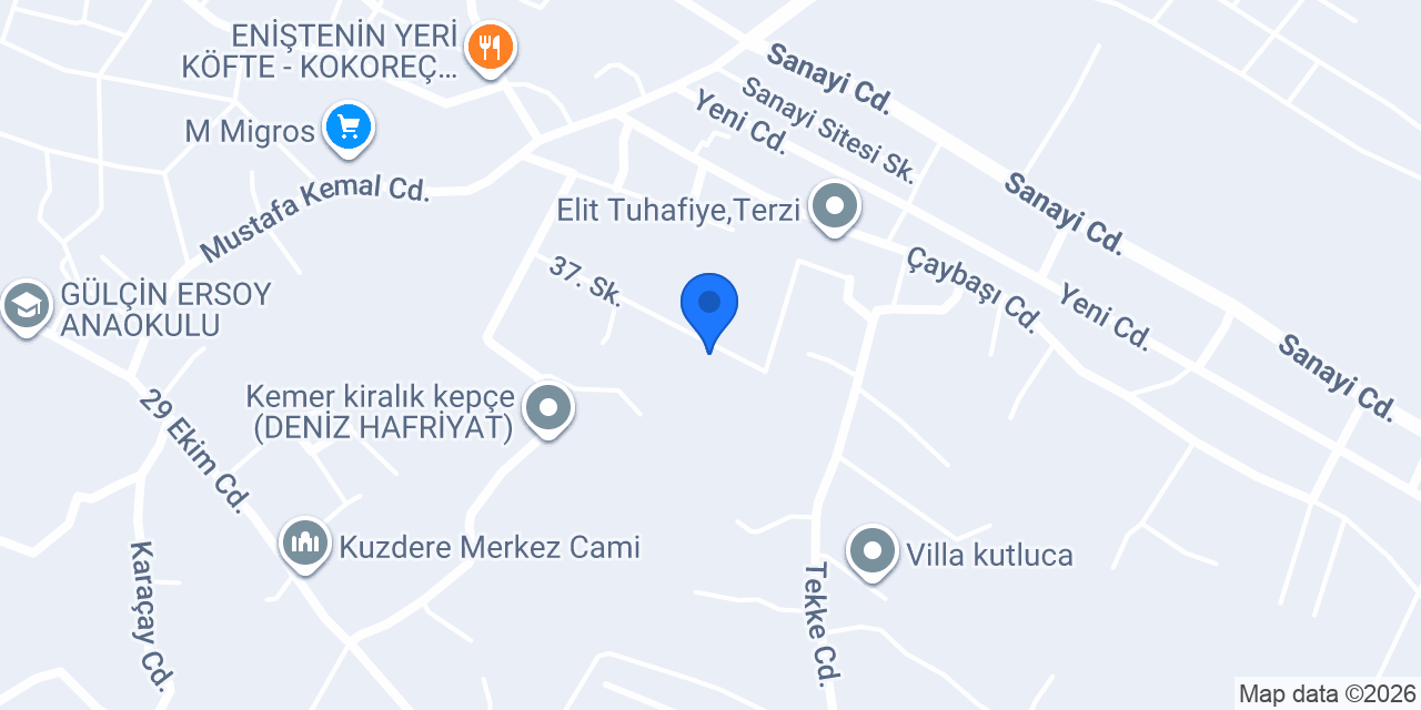 YÜKSEL LUXURY VİP konumu