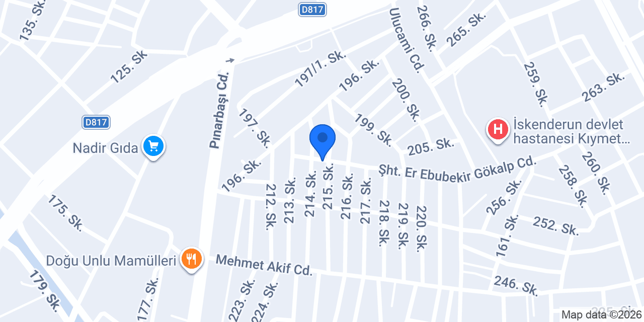 Alaçamlar Elektronik konumu
